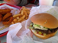 USA - Wilmington IL - Route 66 Burger at Launching Pad Diner (7 Apr 2009)